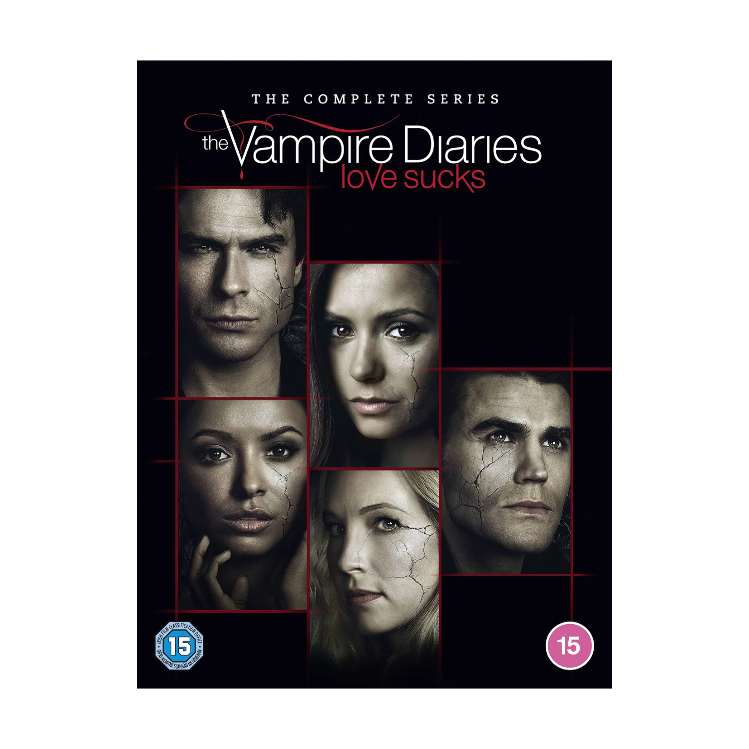 The Vampire Diaries DVD 全8枚セット　イタリア語　洋画 The Vampire Diaries - komplette Serie - Staffel 1+2+3+4+5+6+